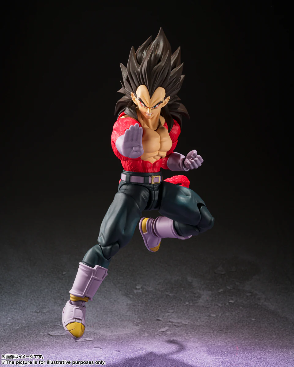 SH Figuarts Super Saiyan 4 Vegeta - Dragon Ball GT - Image 4