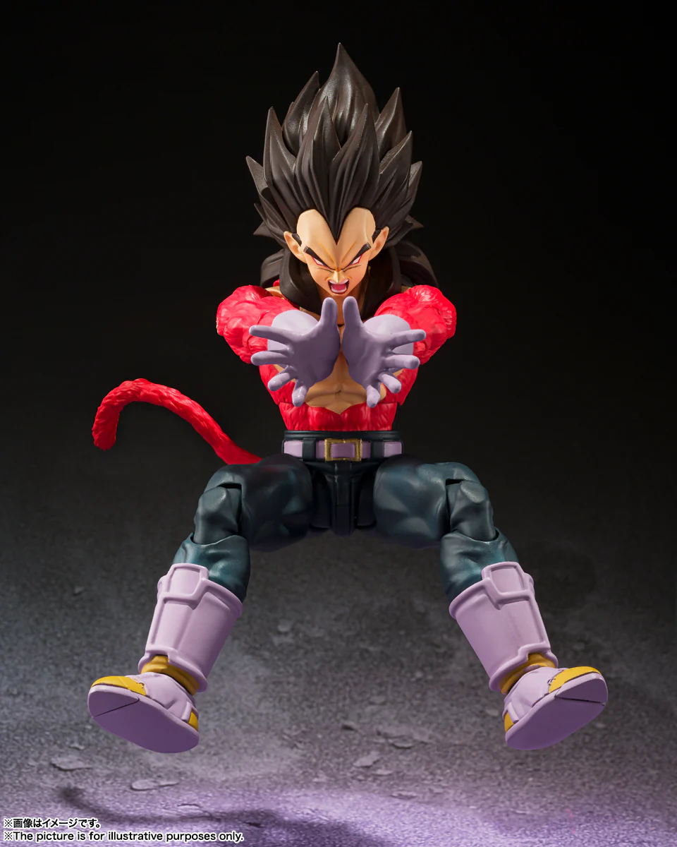 SH Figuarts Super Saiyan 4 Vegeta - Dragon Ball GT - Image 6
