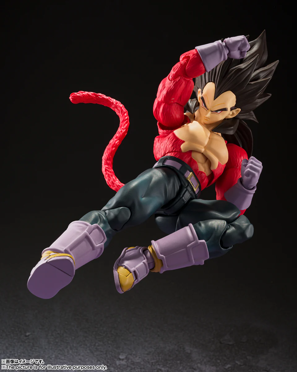 SH Figuarts Super Saiyan 4 Vegeta - Dragon Ball GT - Image 7
