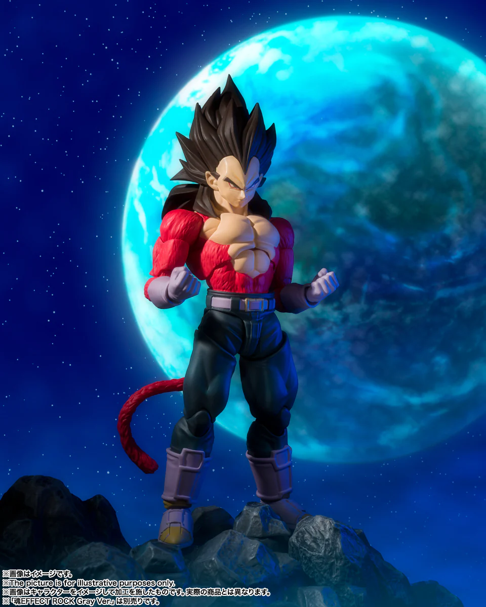 SH Figuarts Super Saiyan 4 Vegeta - Dragon Ball GT - Image 8