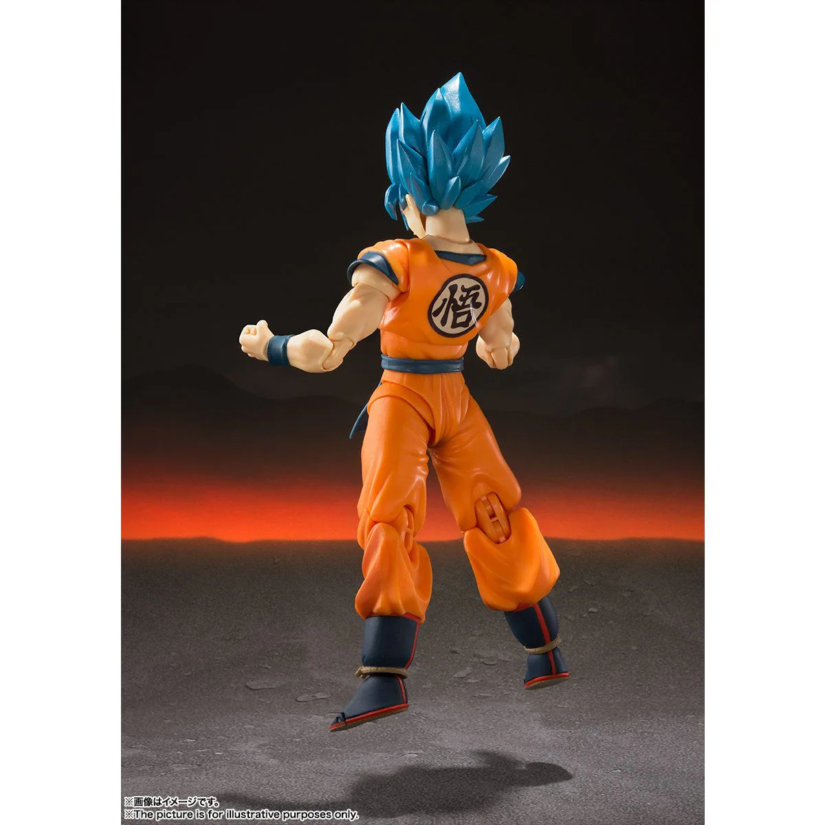 SH Figuarts Super Saiyan God Super Saiyan Goku Super - Image 3