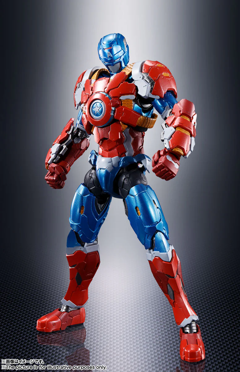 SH Figuarts Tech-on Avengers Captain America - Image 12