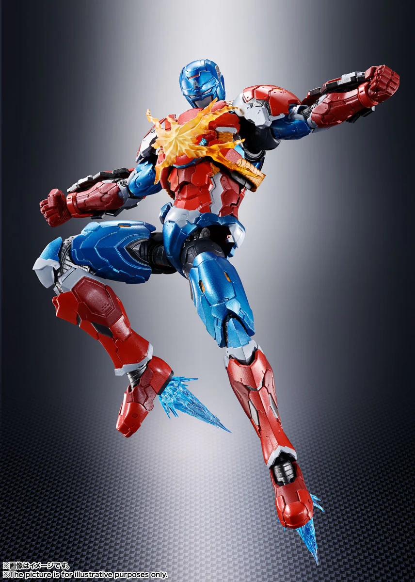 SH Figuarts Tech-on Avengers Captain America - Image 16