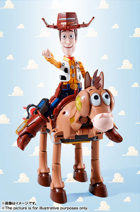 Toy Story Woody Chogokin  Sheriff Star Robo - Image 14