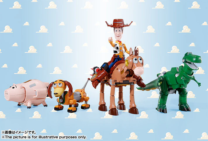 Toy Story Woody Chogokin  Sheriff Star Robo - Image 15