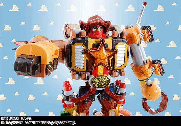 Toy Story Woody Chogokin  Sheriff Star Robo - Image 2