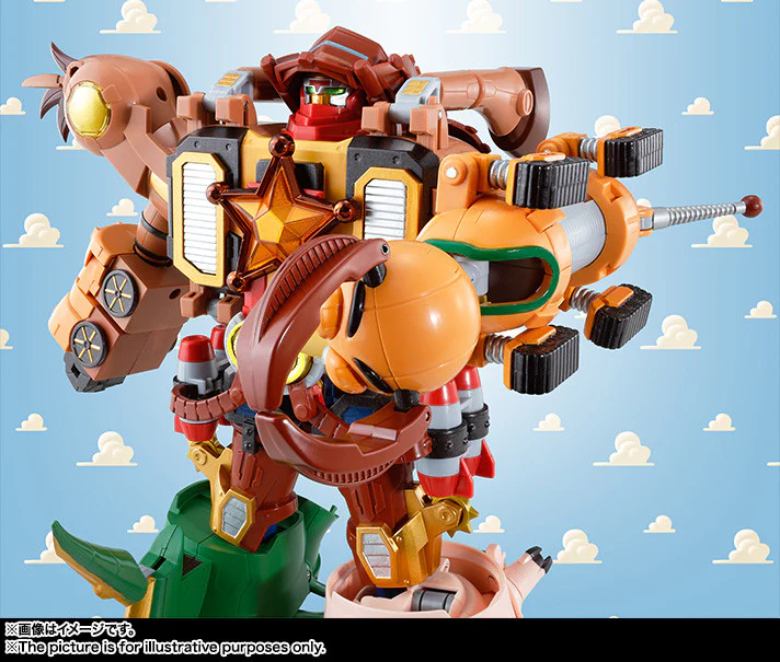 Toy Story Woody Chogokin  Sheriff Star Robo - Image 3