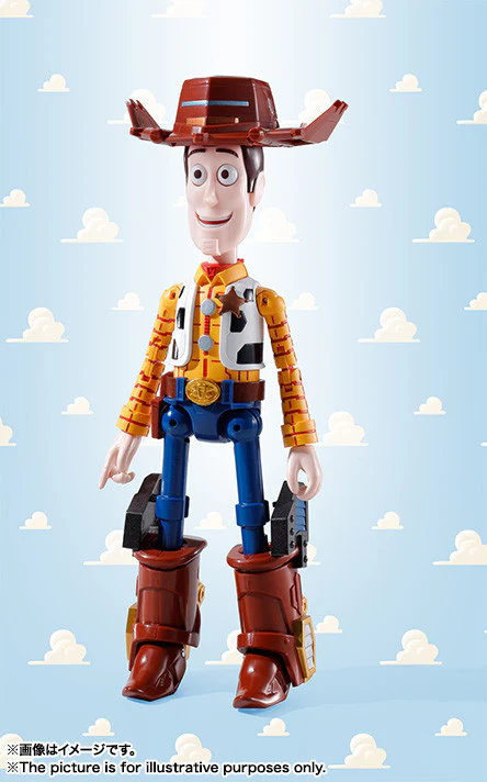 Toy Story Woody Chogokin  Sheriff Star Robo - Image 4