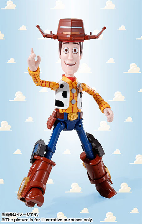 Toy Story Woody Chogokin  Sheriff Star Robo - Image 5