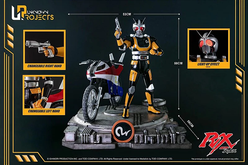 Quarter Classic Art Series Kamen Rider Black RX Roborider - Image 5