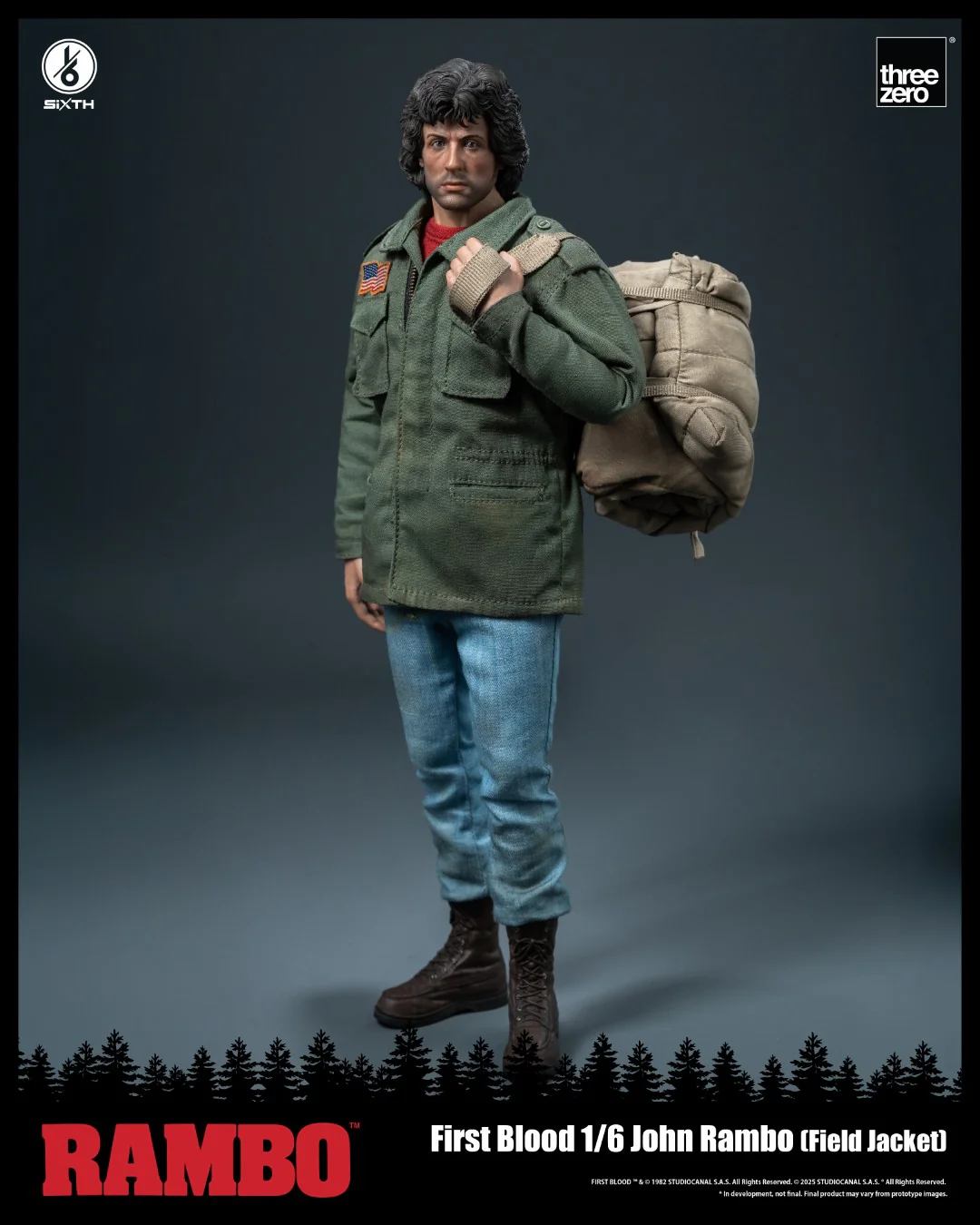 [PREORDER] SIXTH Rambo: First Blood - 1/6 John Rambo (Field Jacket) - Image 10