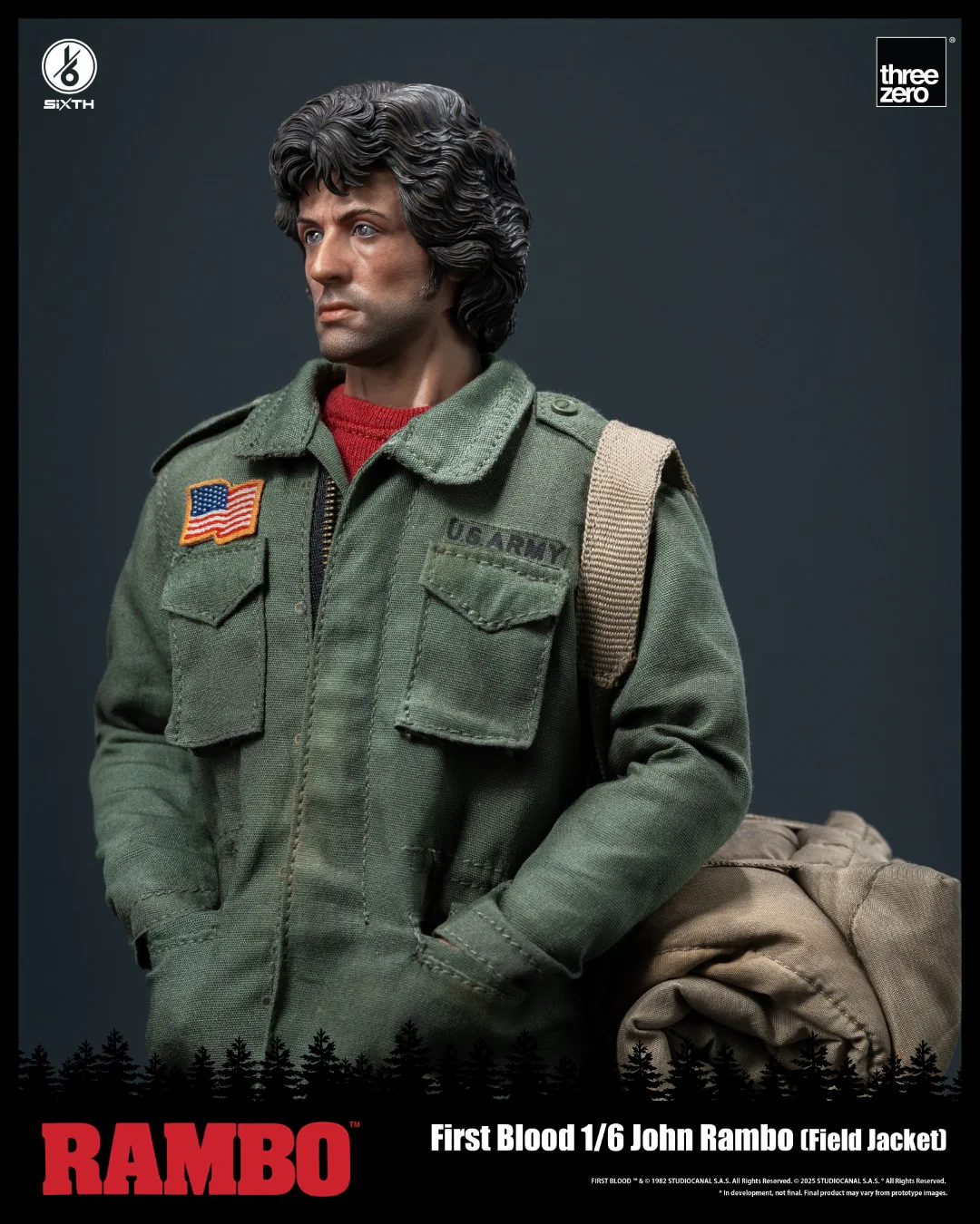 [PREORDER] SIXTH Rambo: First Blood - 1/6 John Rambo (Field Jacket) - Image 11