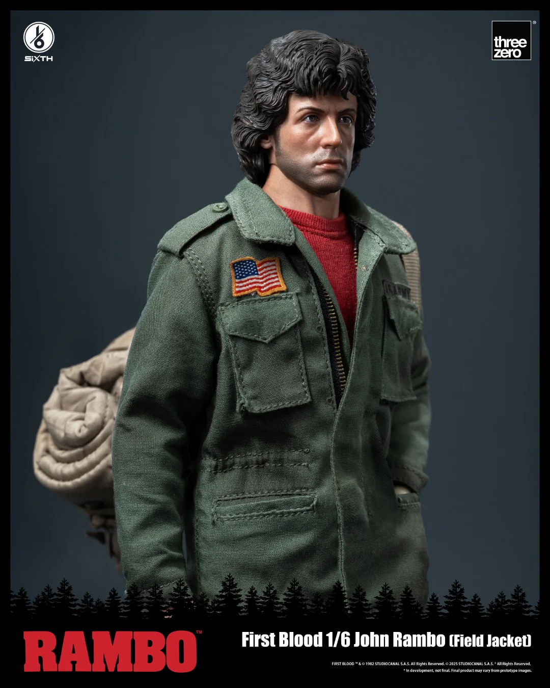 [PREORDER] SIXTH Rambo: First Blood - 1/6 John Rambo (Field Jacket) - Image 2