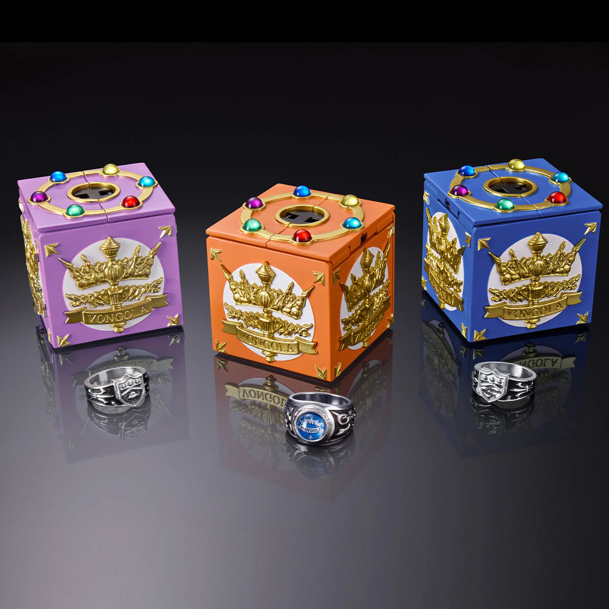 REBORN! Special Memorize Vongola Box & Ring Set - Image 3