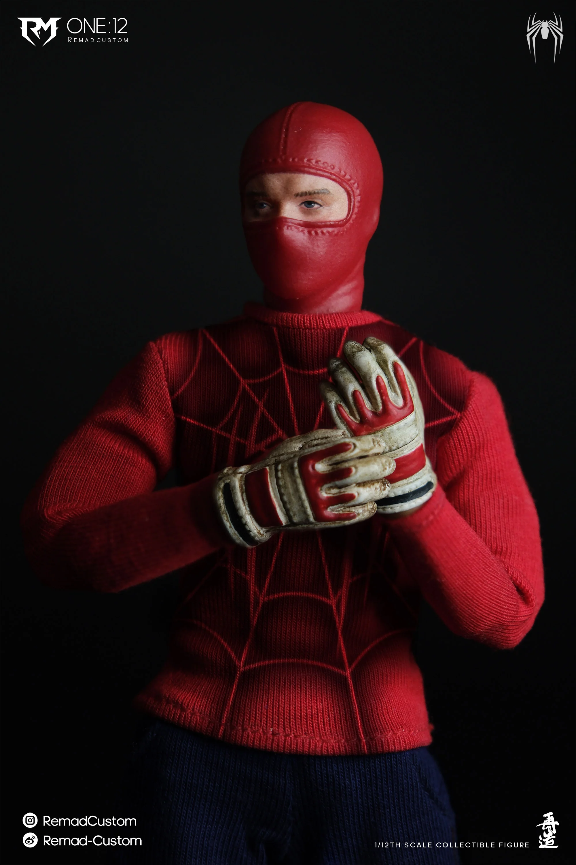 RemadCustom RM-008 Wrestler Spider Human 1/12 Scale Action Figure - Image 7