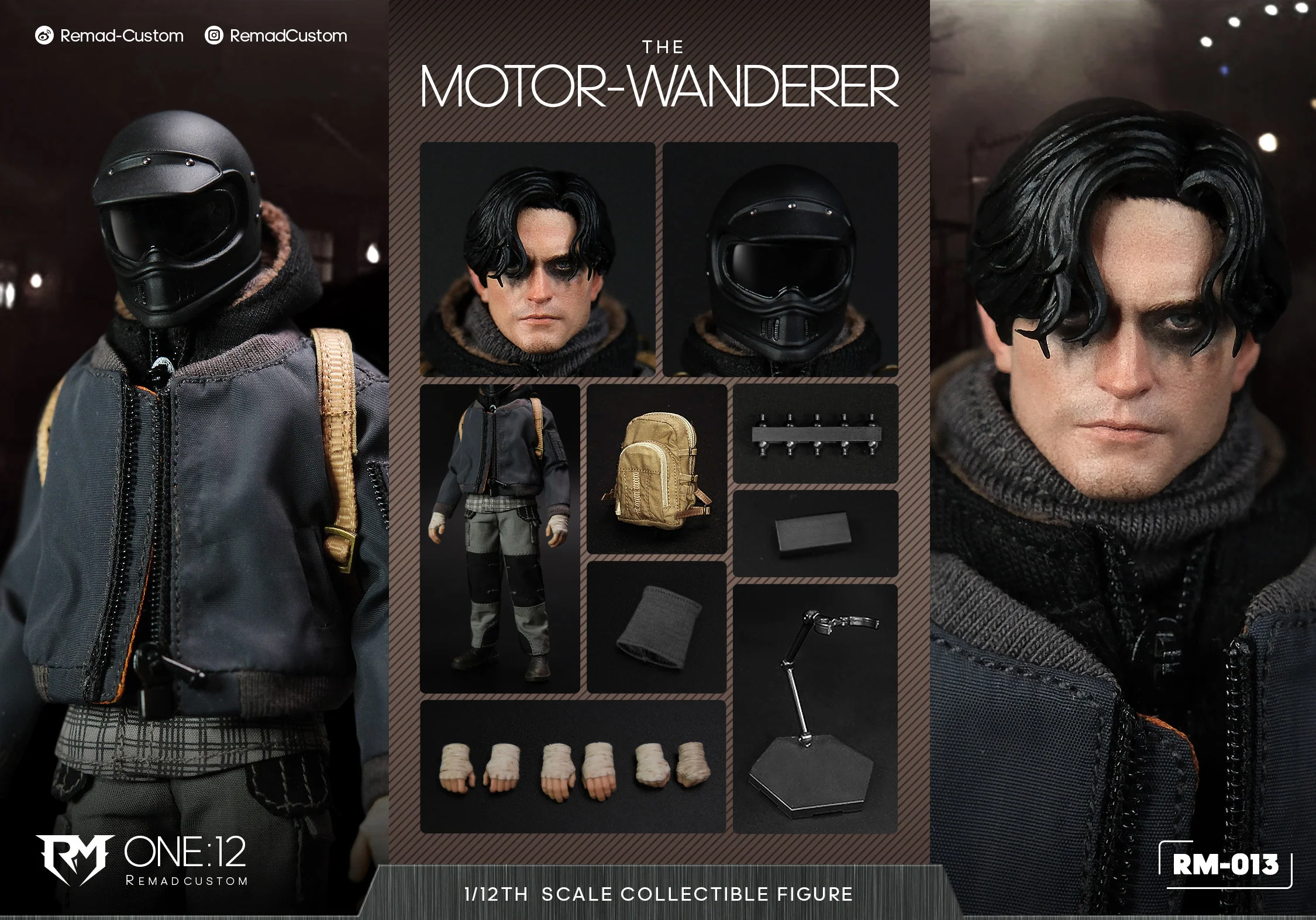 RemadCustom RM-013 Motor Wanderer 1/12 Scale Action Figure - Image 9