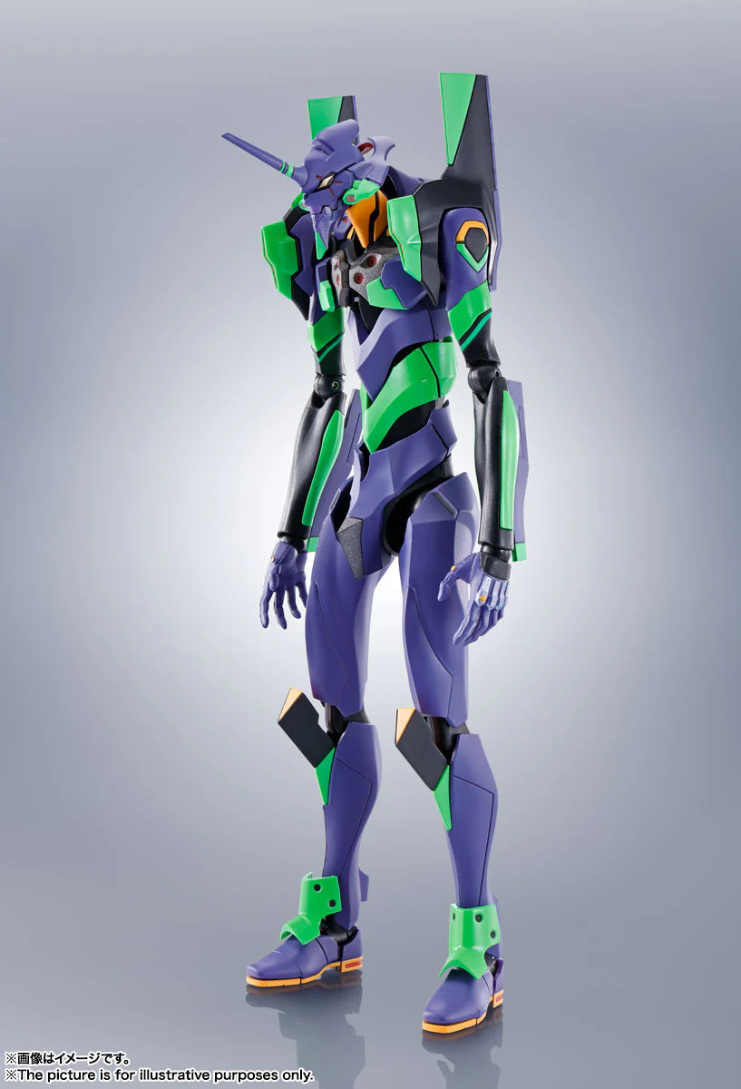 ROBOT Damashii (SIDE EVA) Evangelion Unit 1 w/ Cassius Spear (Renewal Color Edition) - Image 2