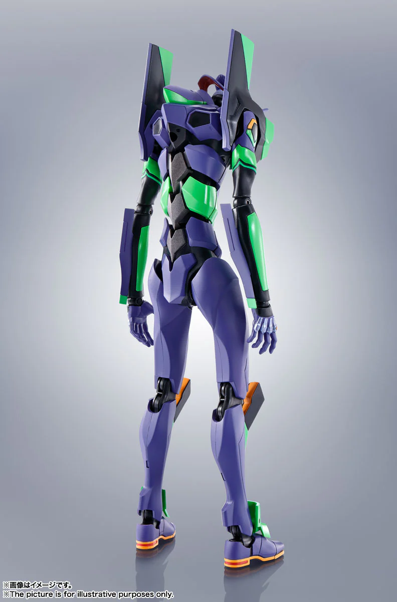 ROBOT Damashii (SIDE EVA) Evangelion Unit 1 w/ Cassius Spear (Renewal Color Edition) - Image 3