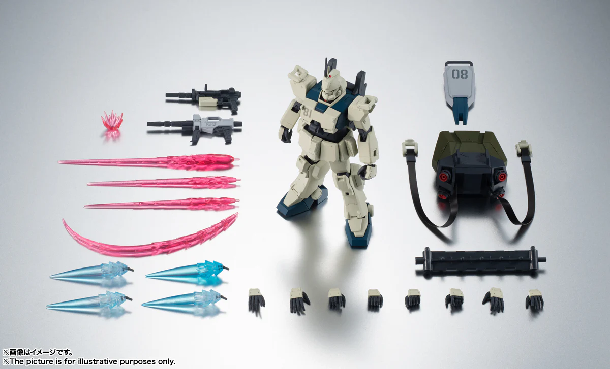 ROBOT Damashii (SIDE MS) RX-79(G) Ez-8 Gundam Ez-8 ver. A.N.I.M.E. - Image 11