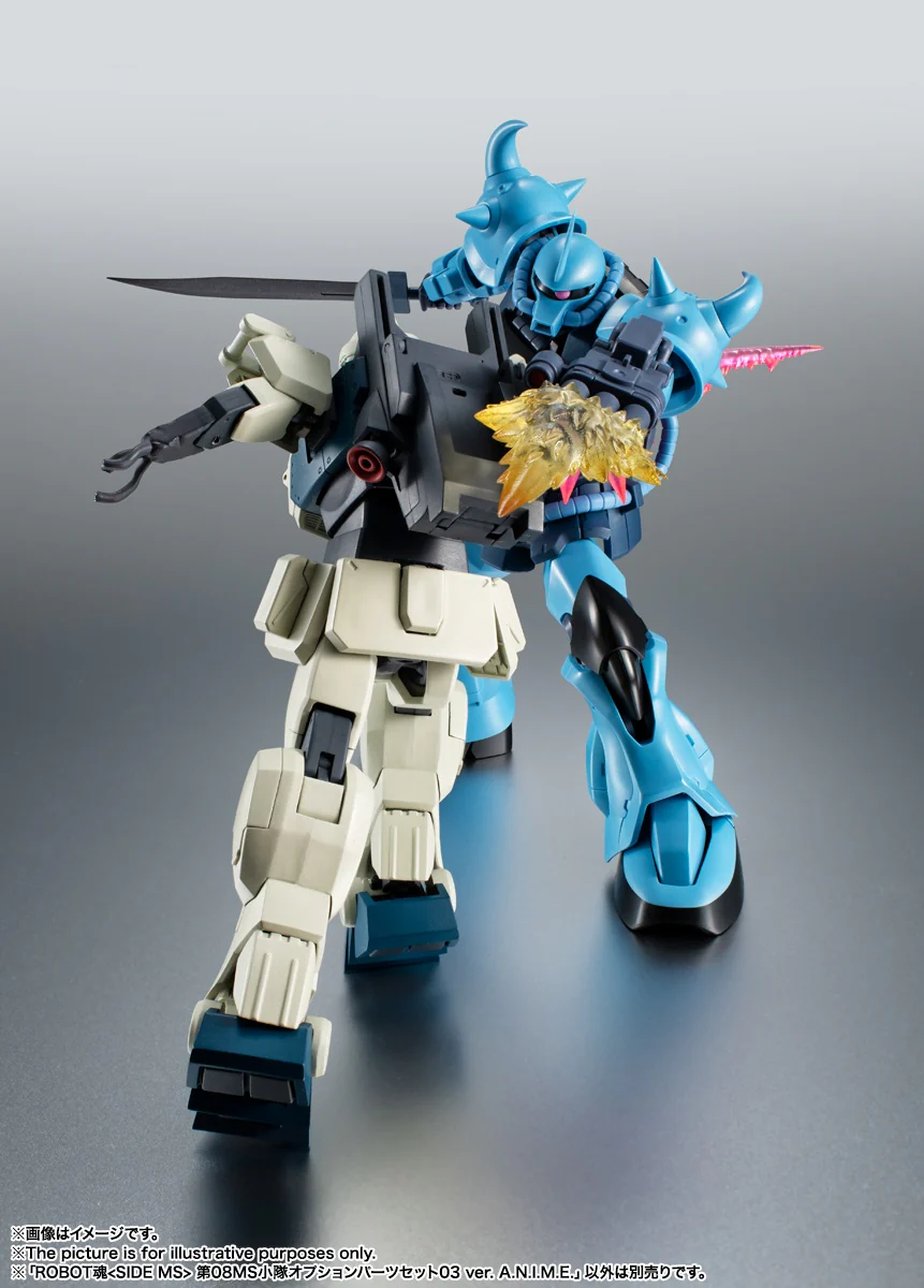 ROBOT Damashii (SIDE MS) The 08th MS Team Optional Parts Set 03 ver. A.N.I.M.E. - Image 13