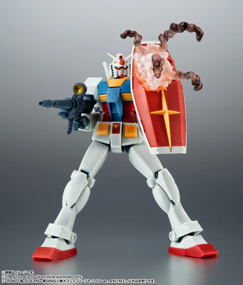 ROBOT Damashii (SIDE MS) The 08th MS Team Optional Parts Set 03 ver. A.N.I.M.E. - Image 3