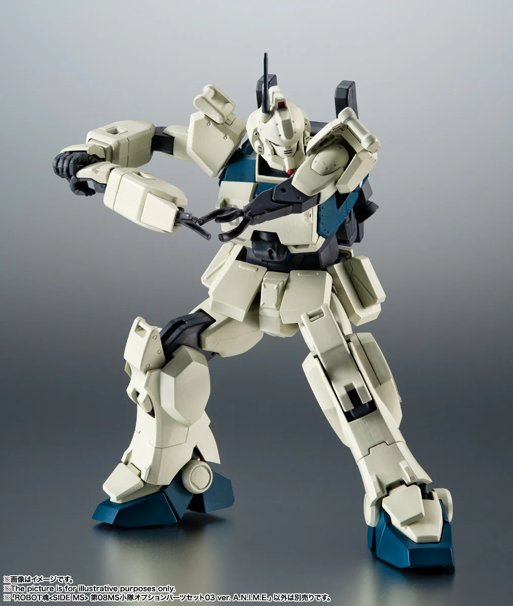 ROBOT Damashii (SIDE MS) The 08th MS Team Optional Parts Set 03 ver. A.N.I.M.E. - Image 4