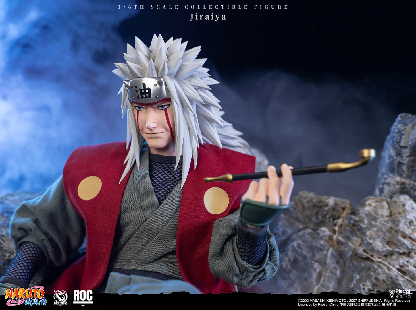 [PREORDER] ROCKET TOYS Jiraiya - Naruto 1/6 Scale Action Figure - Image 15
