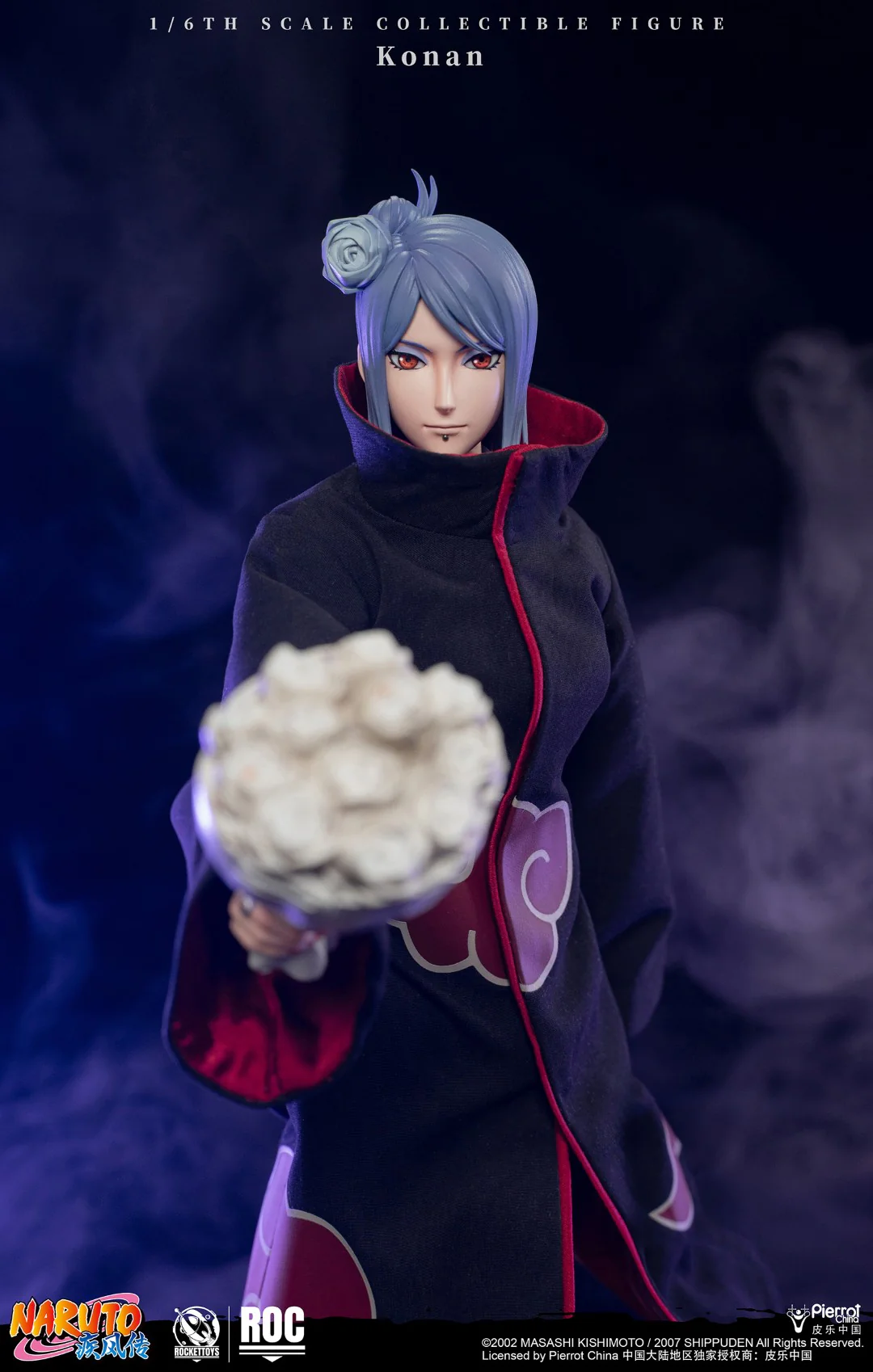 [PREORDER] ROCKET TOYS Konan Xiaonan - Naruto 1/6 Scale Action Figure - Image 12
