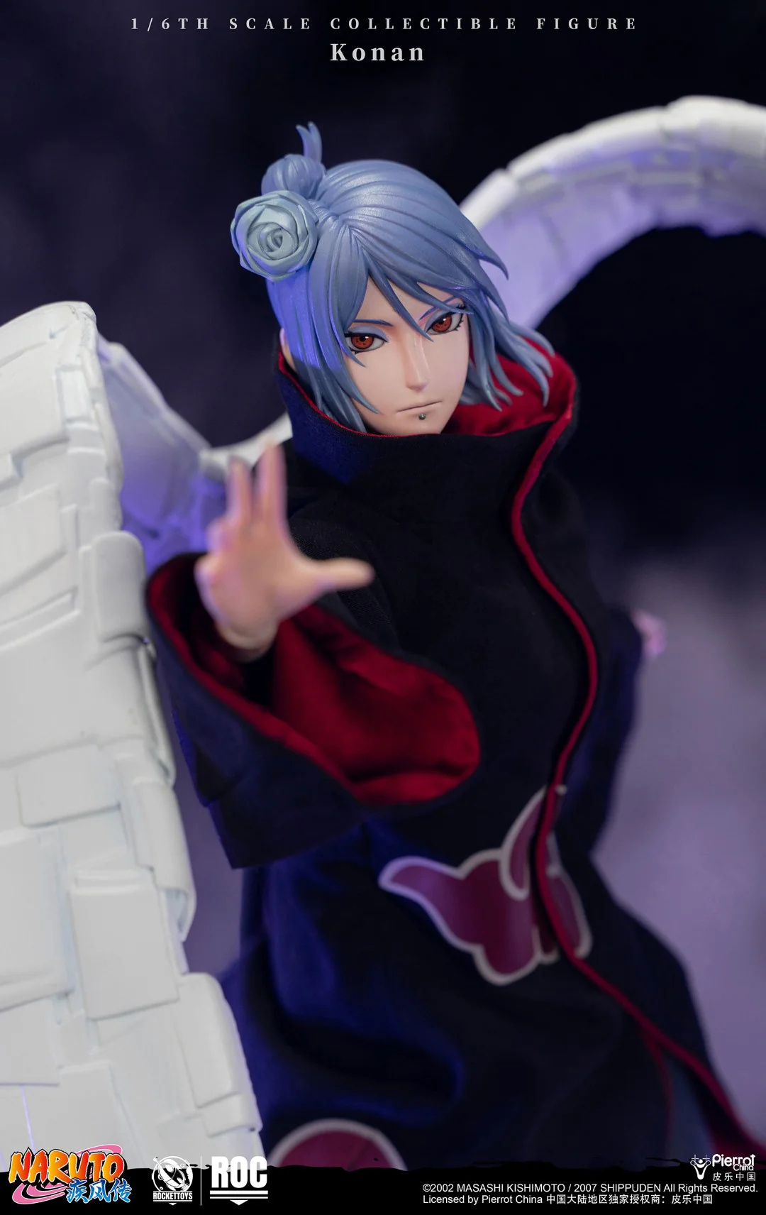 [PREORDER] ROCKET TOYS Konan Xiaonan - Naruto 1/6 Scale Action Figure - Image 20