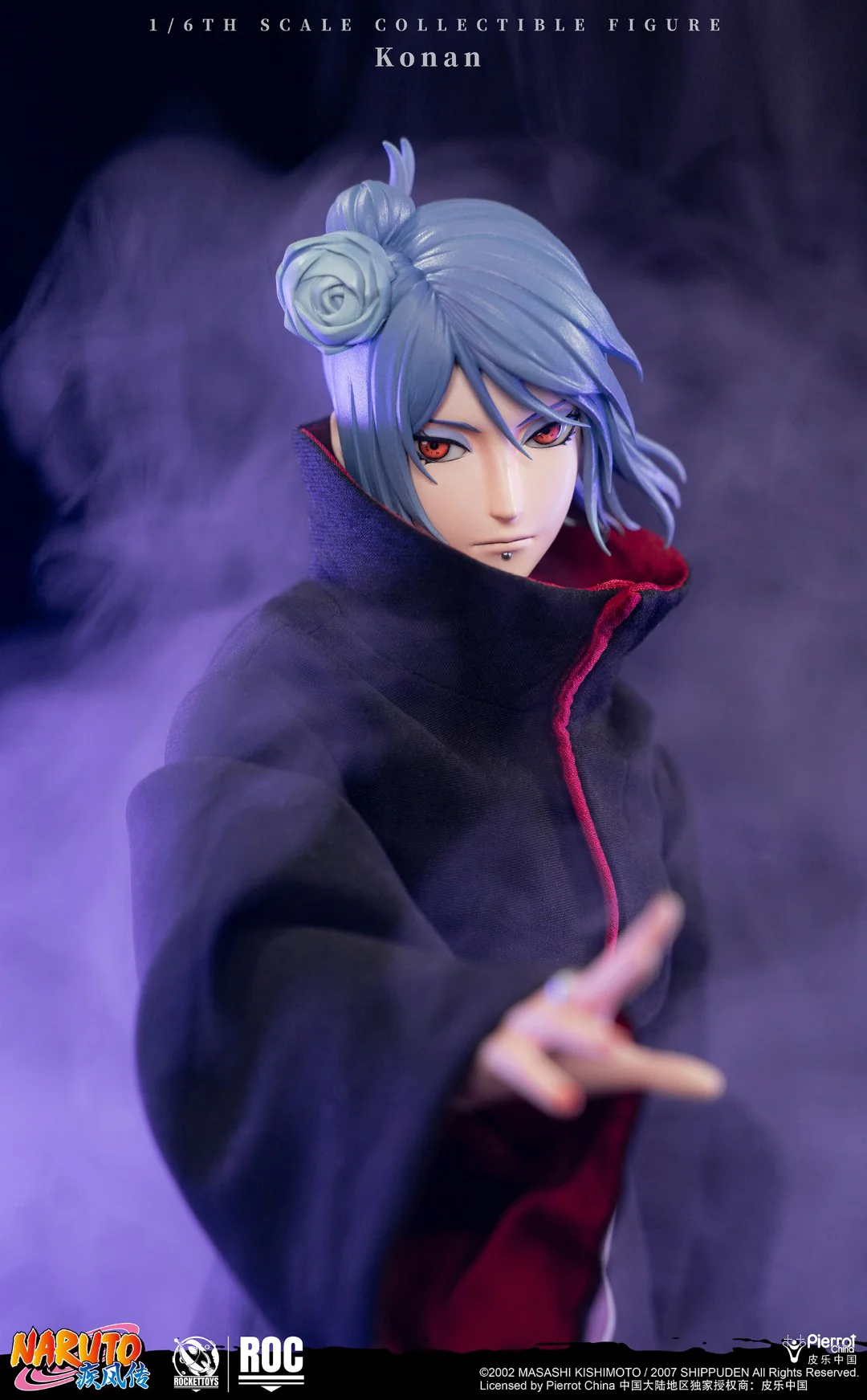 [PREORDER] ROCKET TOYS Konan Xiaonan - Naruto 1/6 Scale Action Figure - Image 3