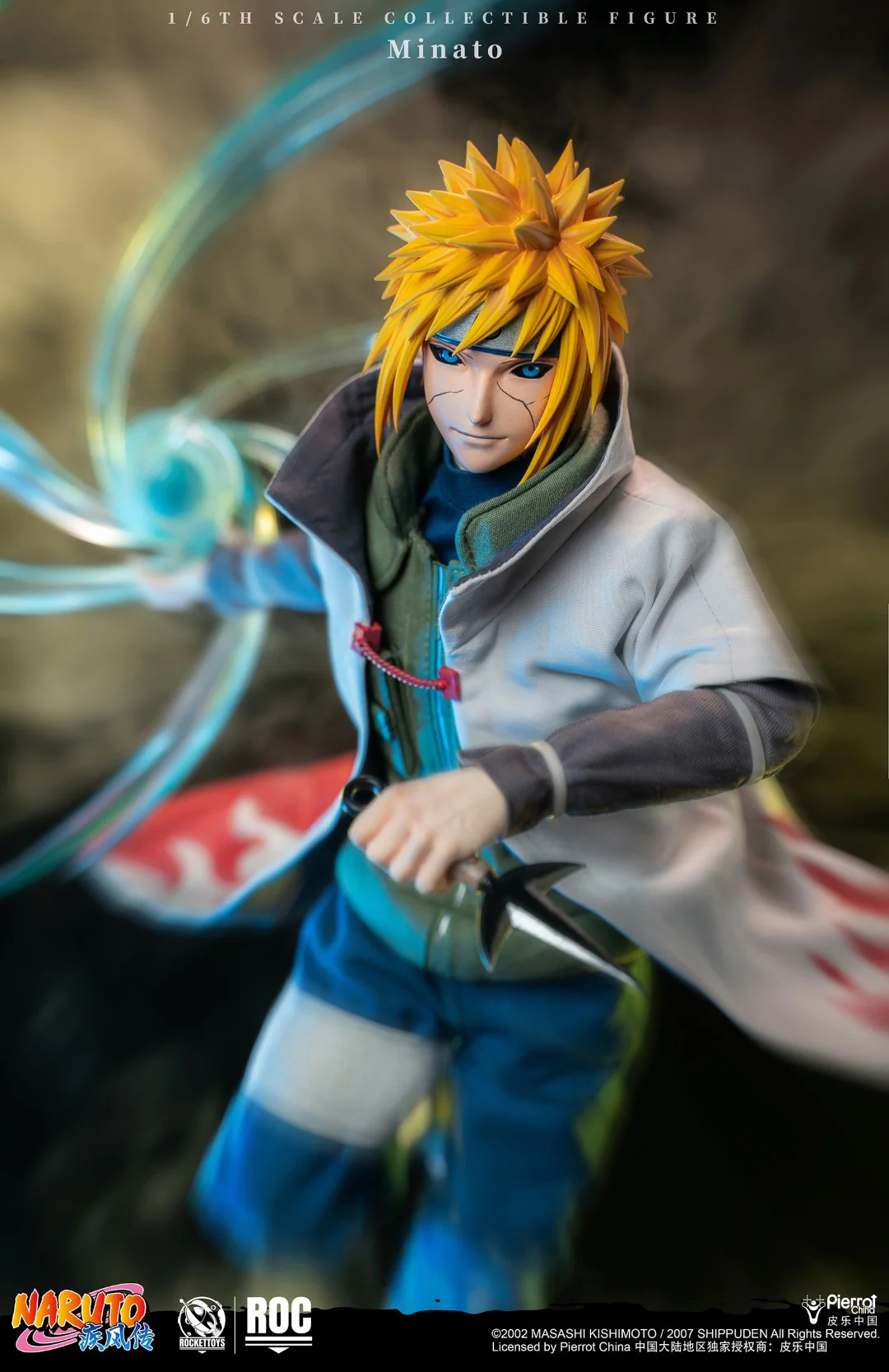 [PREORDER] ROCKET TOYS Minato Namikaze - Fourth Hokage Ver 1/6 Scale Action Figure - Image 8