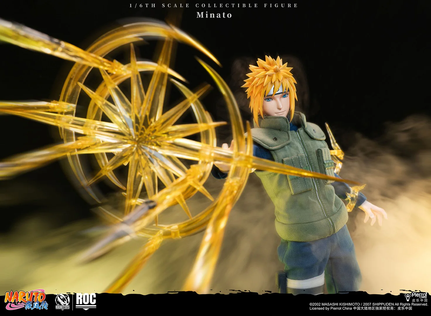 [PREORDER] ROCKET TOYS Minato Namikaze - Yellow Flash Ver 1/6 Scale Action Figure - Image 10