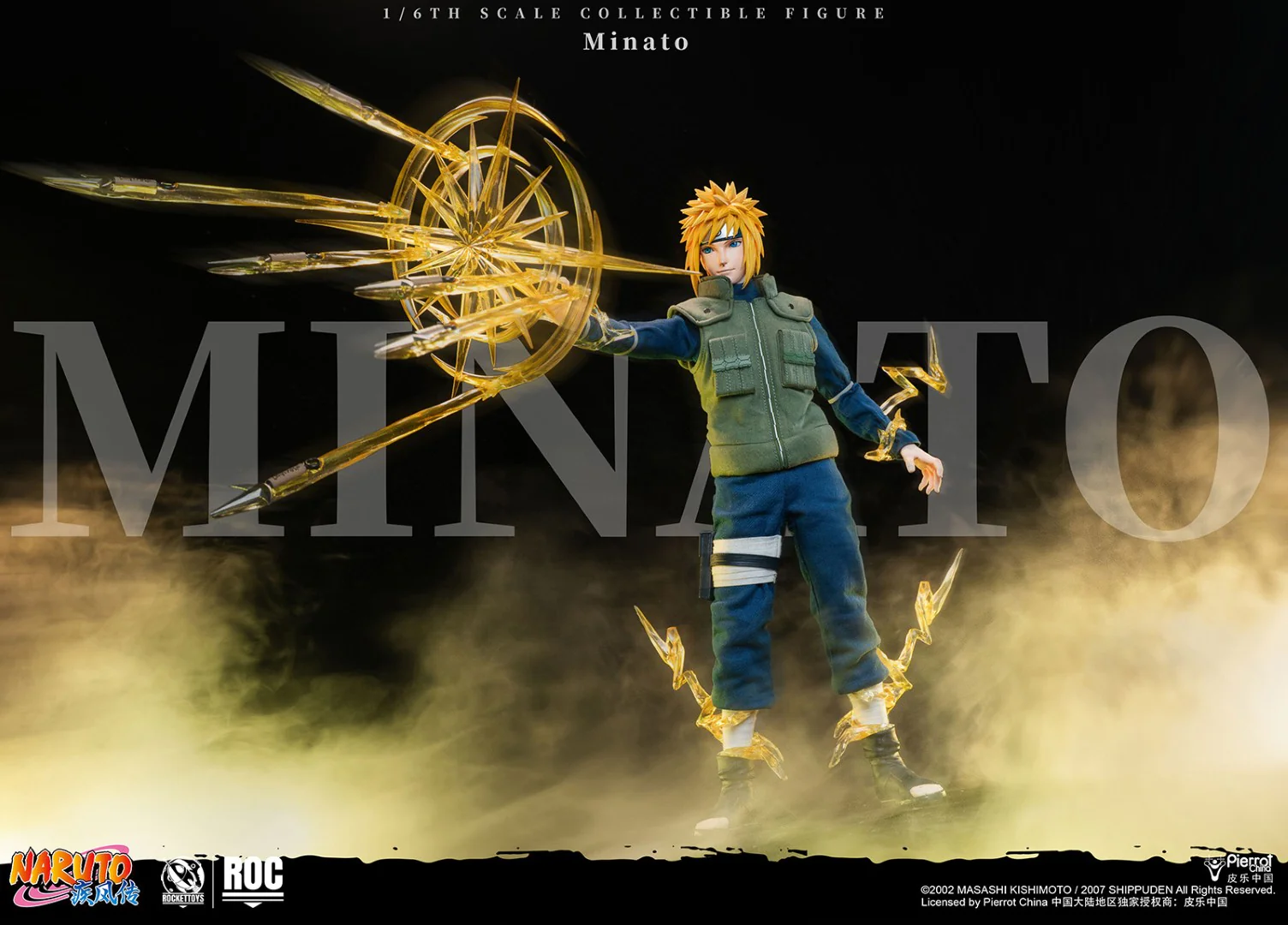 [PREORDER] ROCKET TOYS Minato Namikaze - Yellow Flash Ver 1/6 Scale Action Figure - Image 11