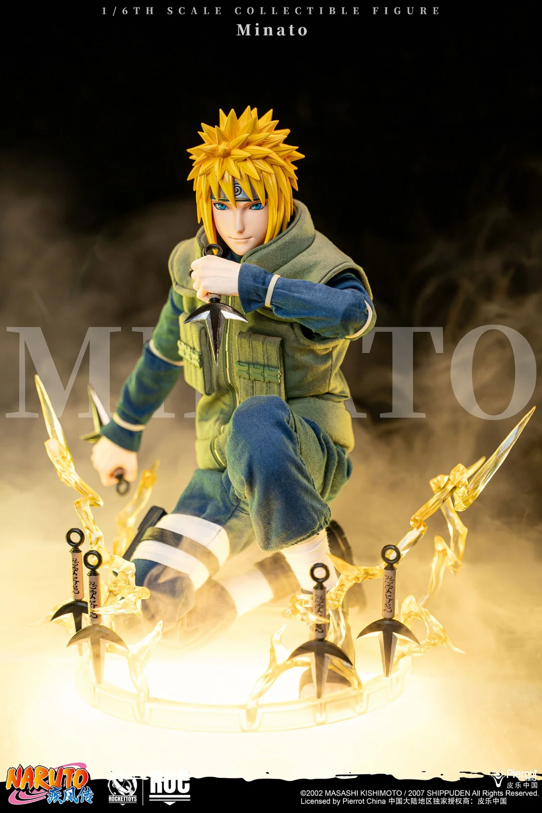 [PREORDER] ROCKET TOYS Minato Namikaze - Yellow Flash Ver 1/6 Scale Action Figure - Image 15