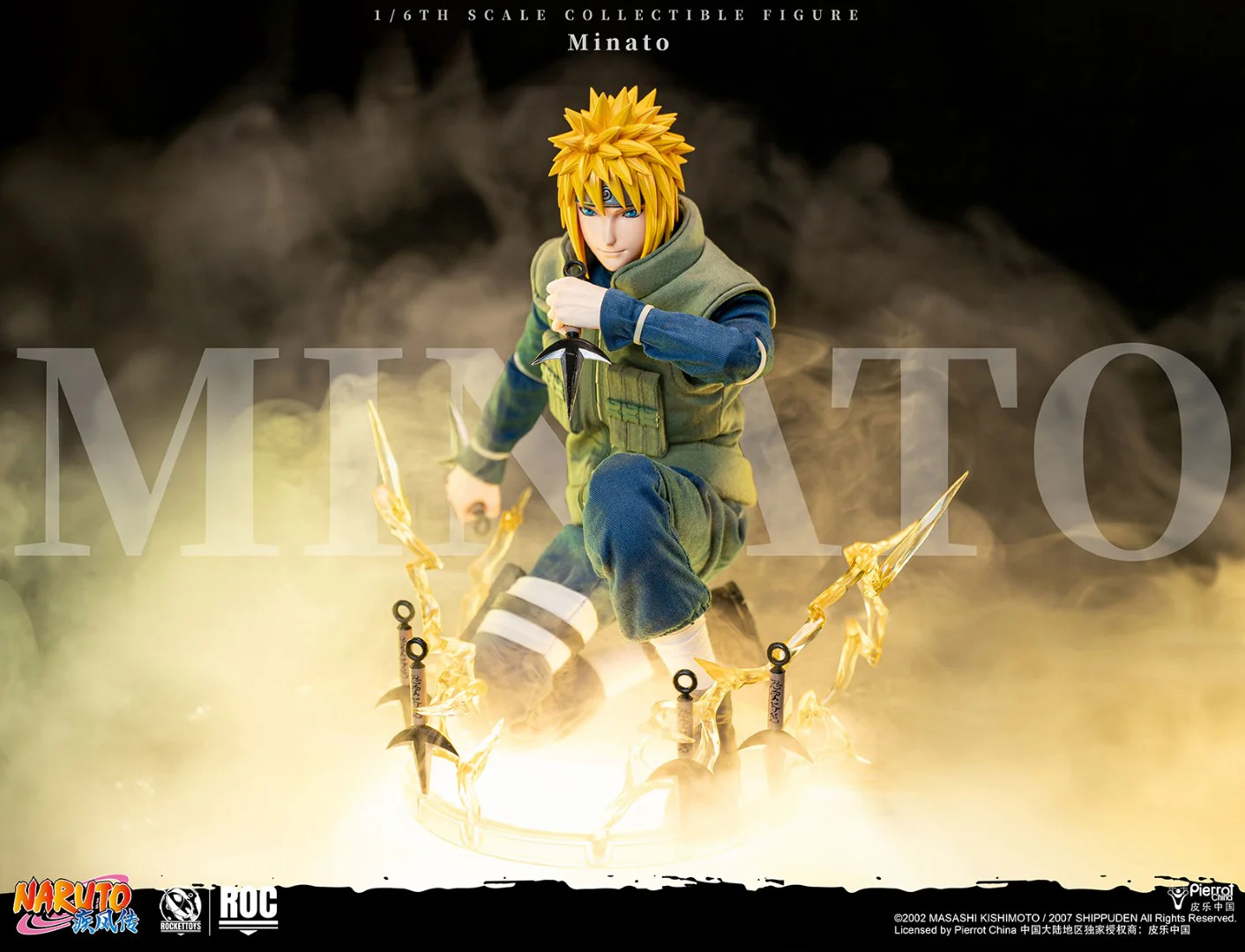[PREORDER] ROCKET TOYS Minato Namikaze - Yellow Flash Ver 1/6 Scale Action Figure - Image 16
