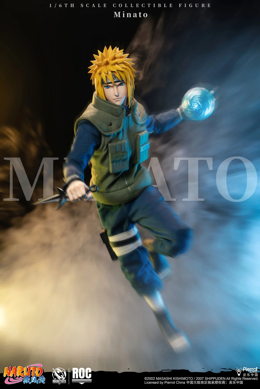 [PREORDER] ROCKET TOYS Minato Namikaze - Yellow Flash Ver 1/6 Scale Action Figure - Image 17
