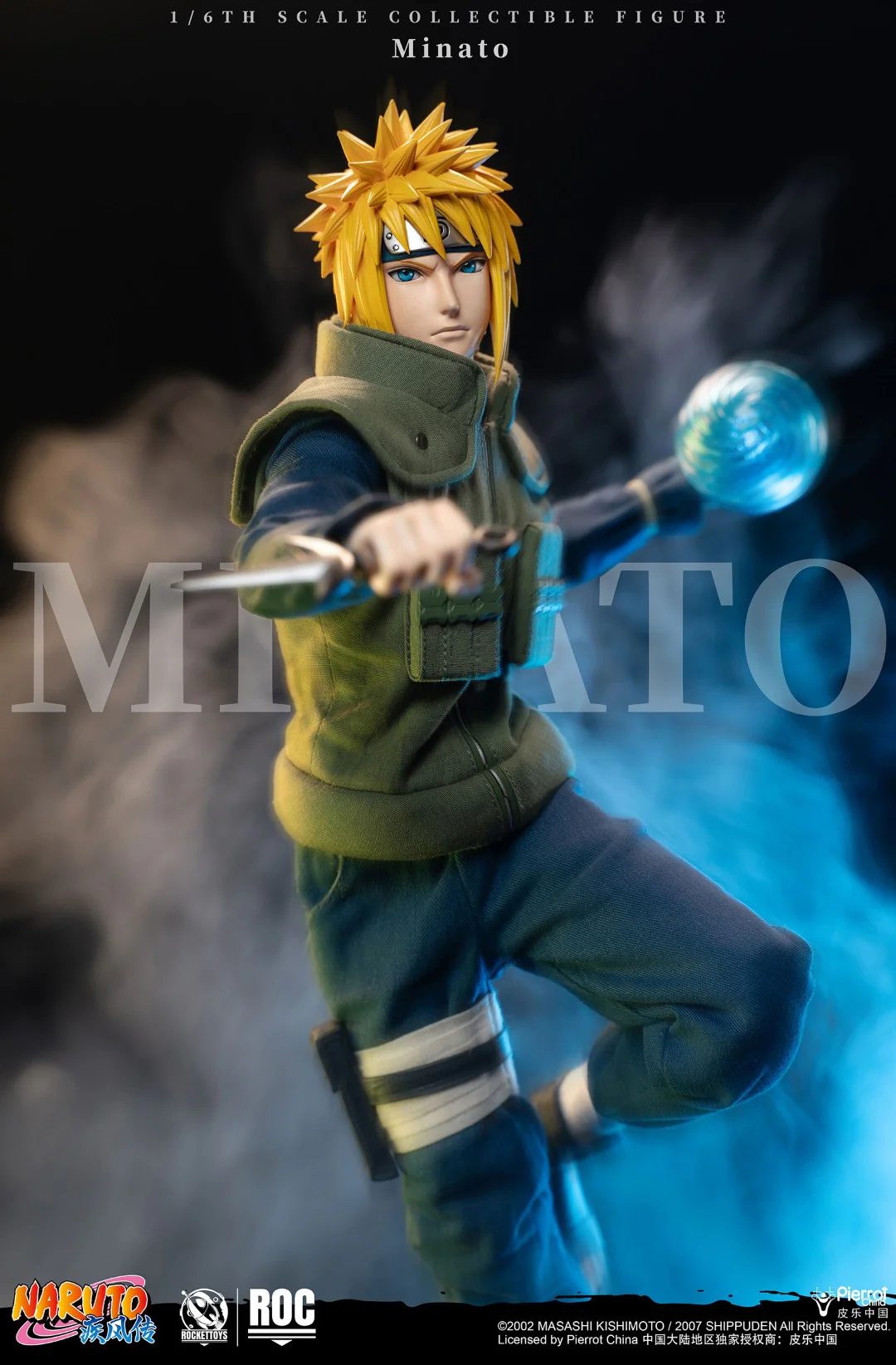 [PREORDER] ROCKET TOYS Minato Namikaze - Yellow Flash Ver 1/6 Scale Action Figure - Image 19