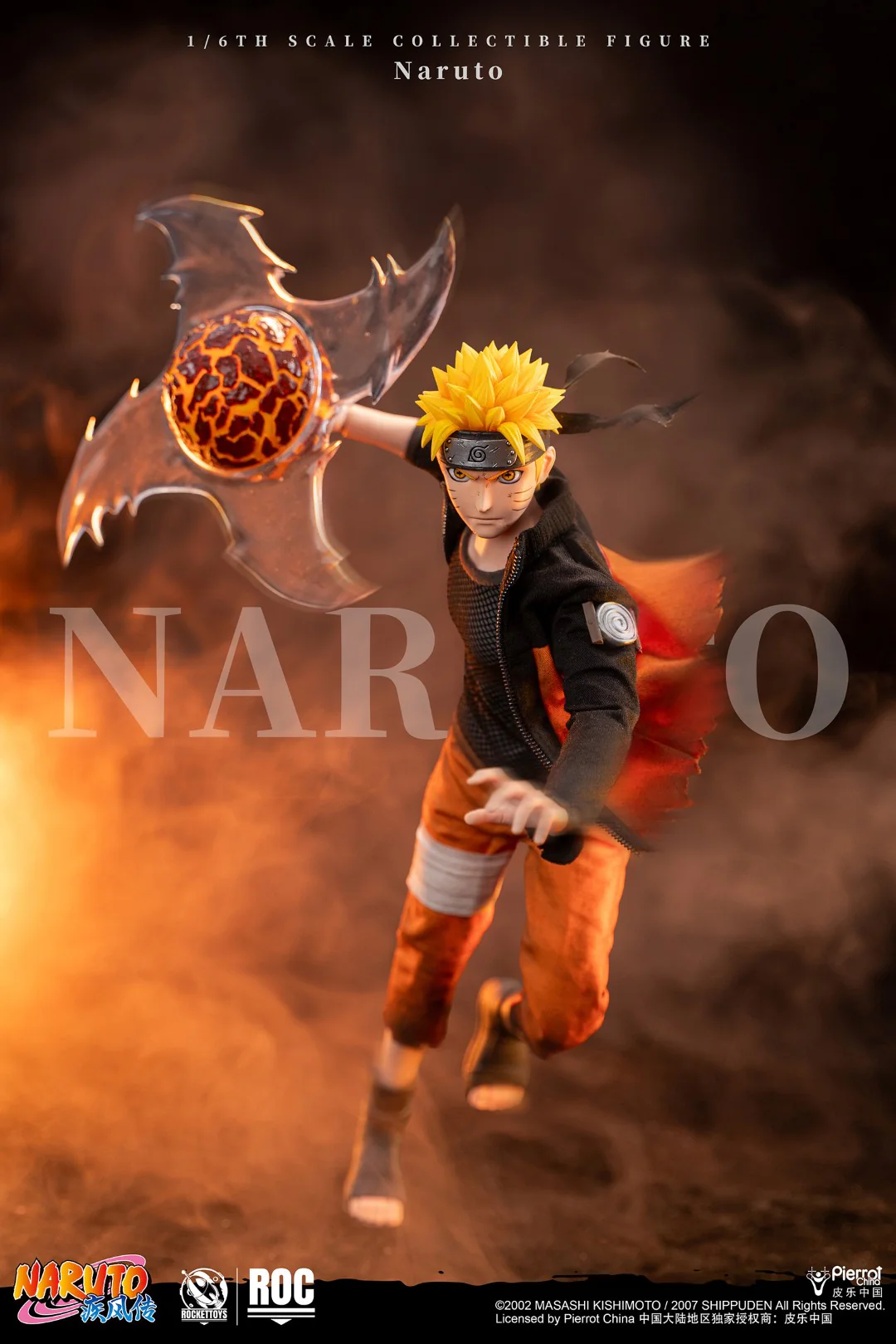[PREORDER] ROCKET TOYS Naruto Uzumaki Battle-Damaged Ver 1/6 Scale Action Figure - Image 5