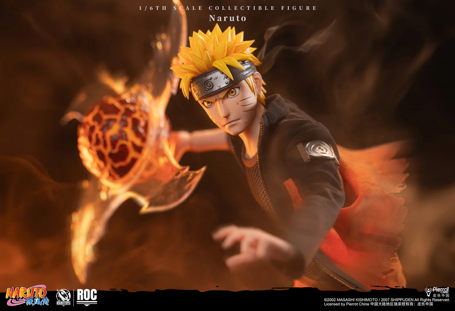 [PREORDER] ROCKET TOYS Naruto Uzumaki Battle-Damaged Ver 1/6 Scale Action Figure - Image 6