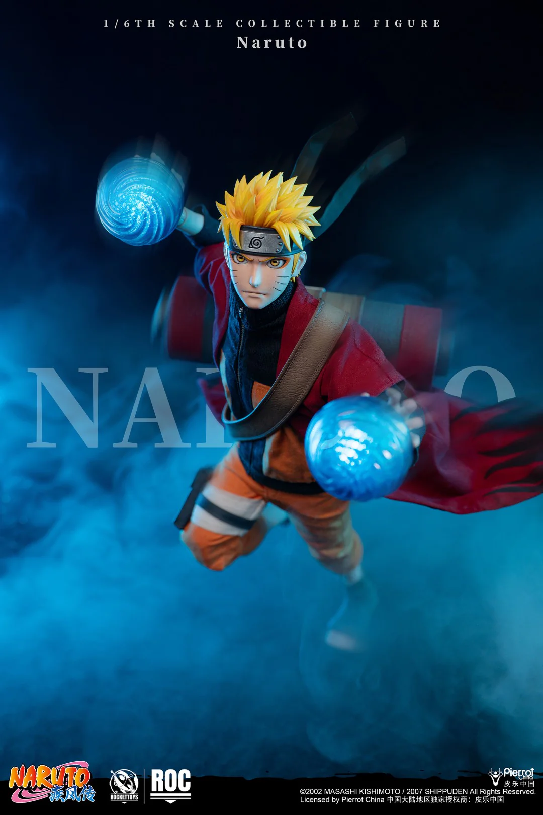 [PREORDER] ROCKET TOYS Naruto Uzumaki Sage Mode Ver 1/6 Scale Action Figure - Image 14