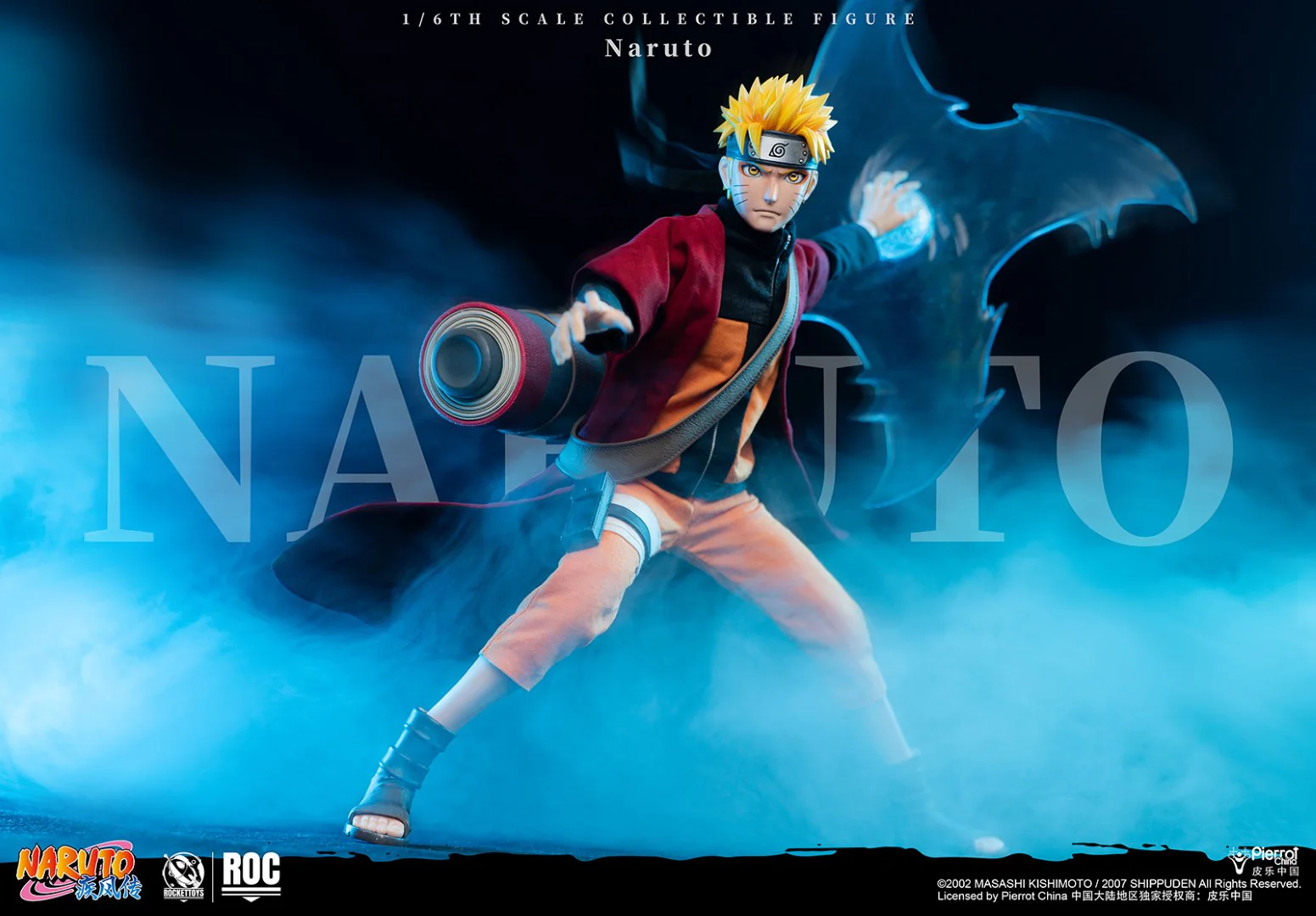 [PREORDER] ROCKET TOYS Naruto Uzumaki Sage Mode Ver 1/6 Scale Action Figure - Image 16