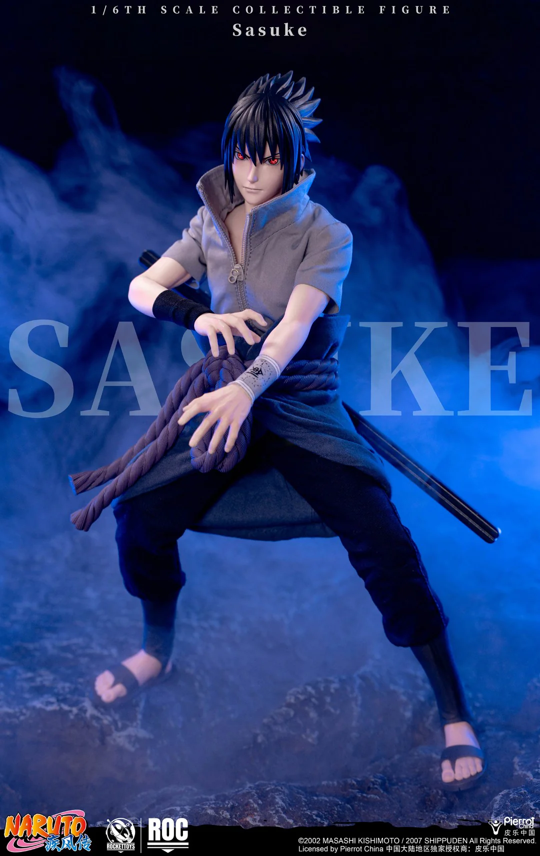 [PREORDER] ROCKET TOYS Sasuke Uchiha 1/6 Scale Action Figure - Image 14