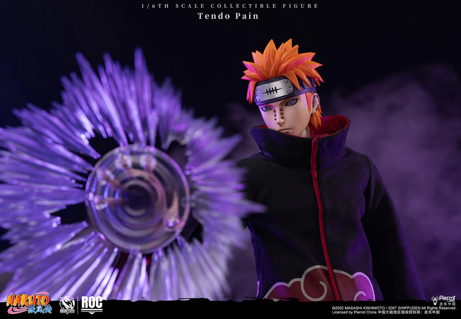 [PREORDER] ROCKET TOYS Tendou Pain (Deva Path) 1/6 Scale Action Figure - Image 3