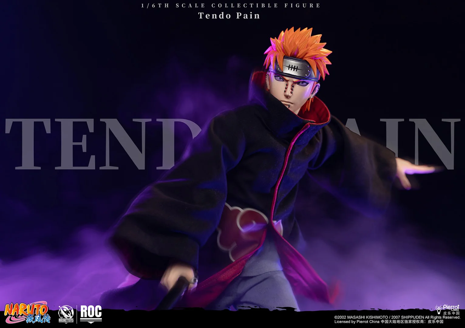 [PREORDER] ROCKET TOYS Tendou Pain (Deva Path) 1/6 Scale Action Figure - Image 36