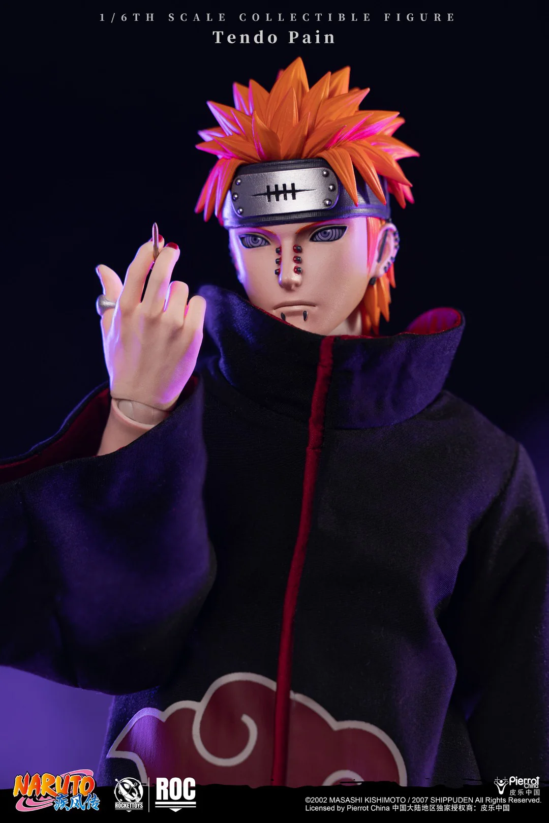 [PREORDER] ROCKET TOYS Tendou Pain (Deva Path) 1/6 Scale Action Figure - Image 5
