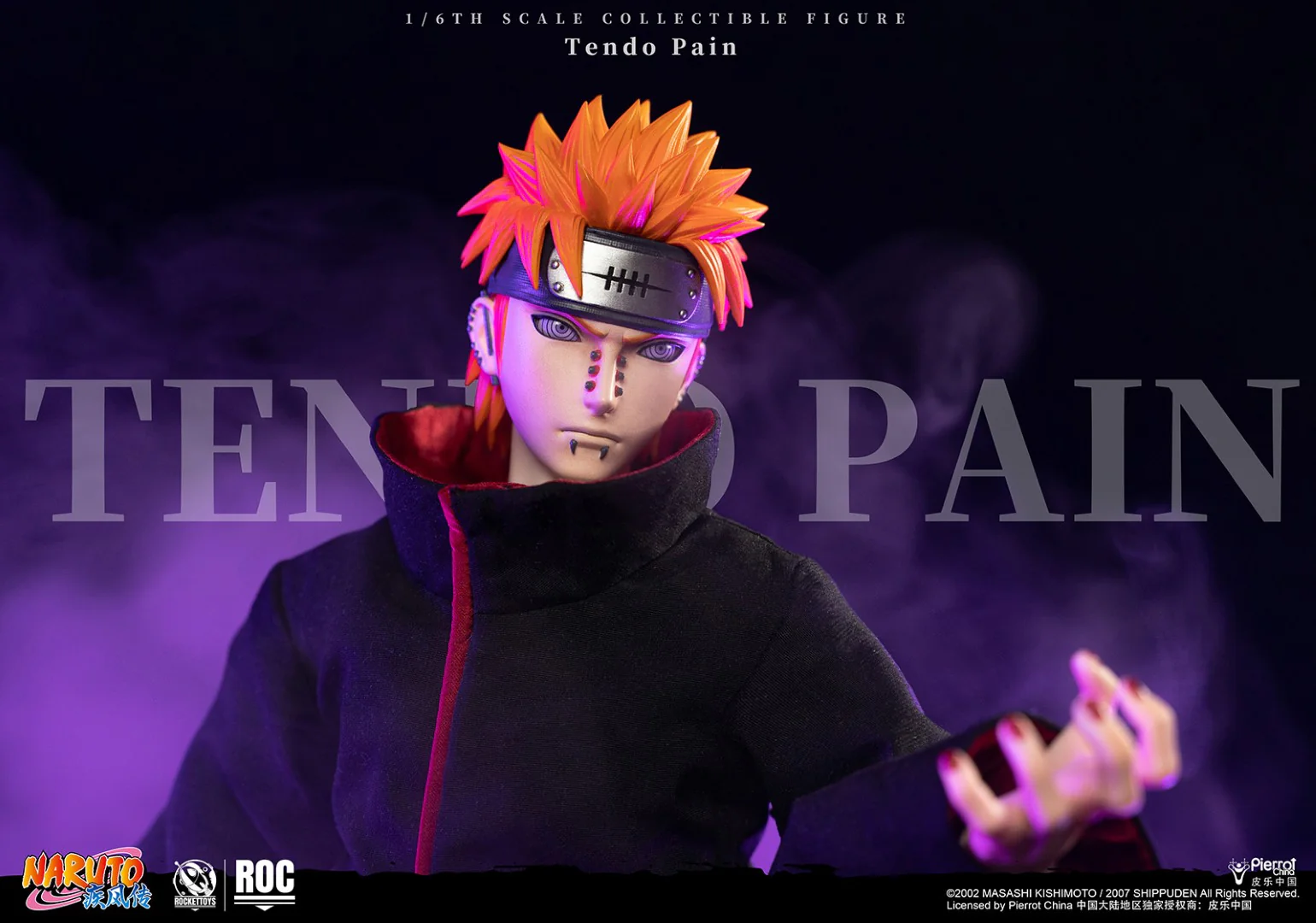 [PREORDER] ROCKET TOYS Tendou Pain (Deva Path) 1/6 Scale Action Figure - Image 8