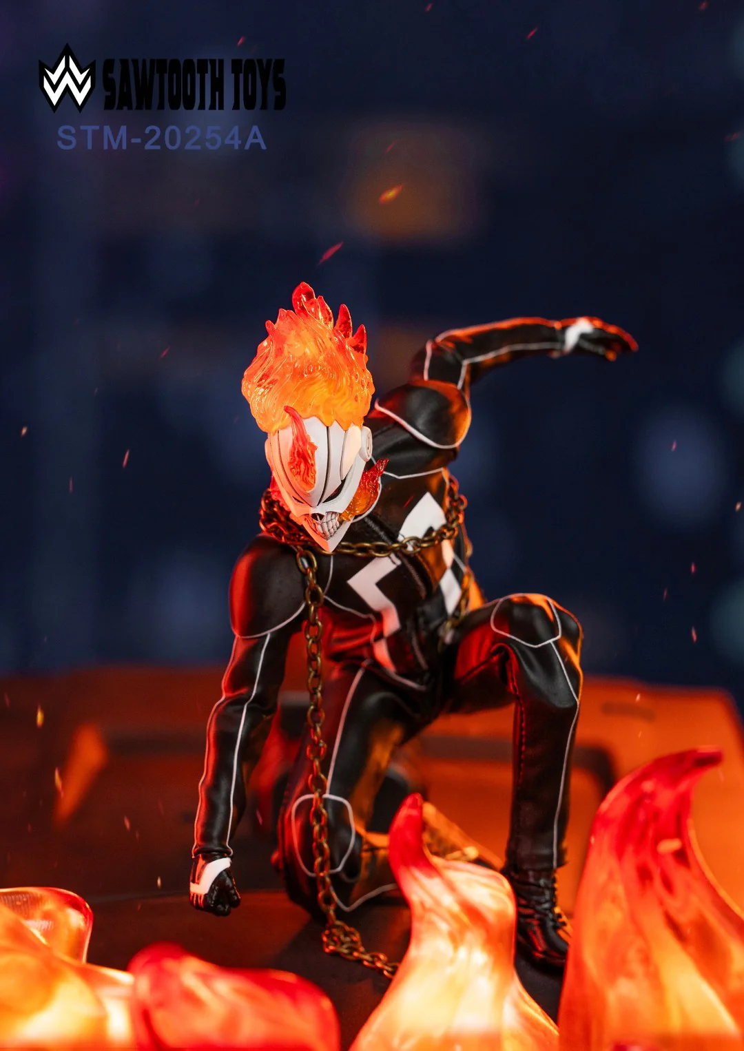 [PREORDER] SawTooth Toys Flame Head Knight 1/12 Scale Action Figure - Image 5