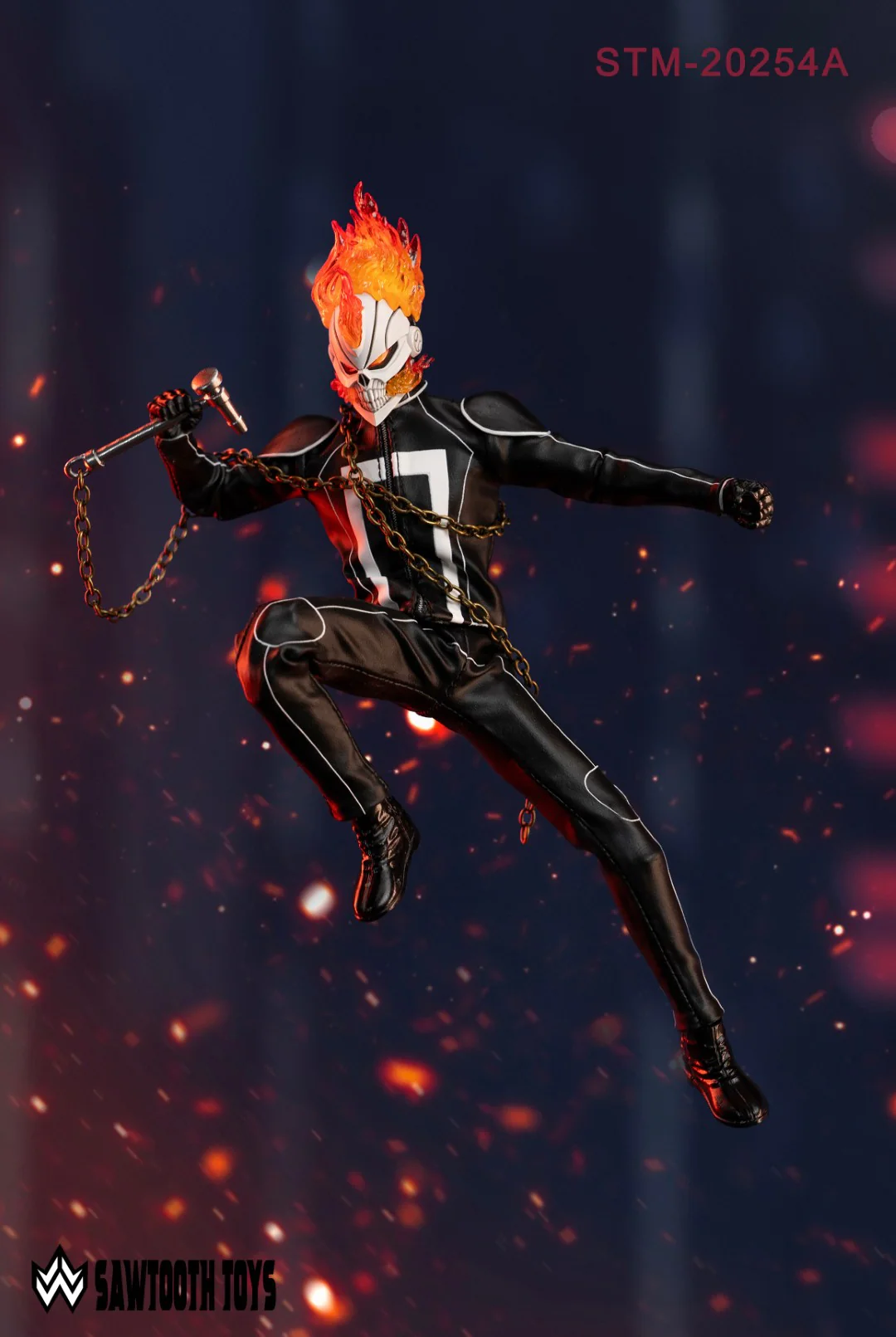 [PREORDER] SawTooth Toys Flame Head Knight 1/12 Scale Action Figure - Image 6