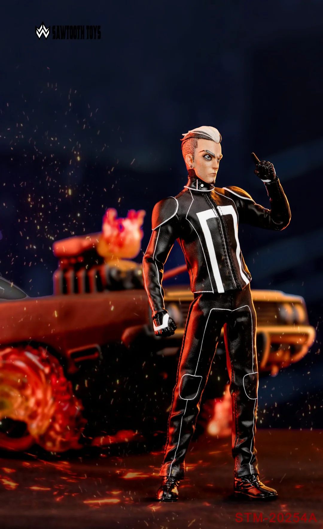 [PREORDER] SawTooth Toys Flame Head Knight 1/12 Scale Action Figure - Image 7