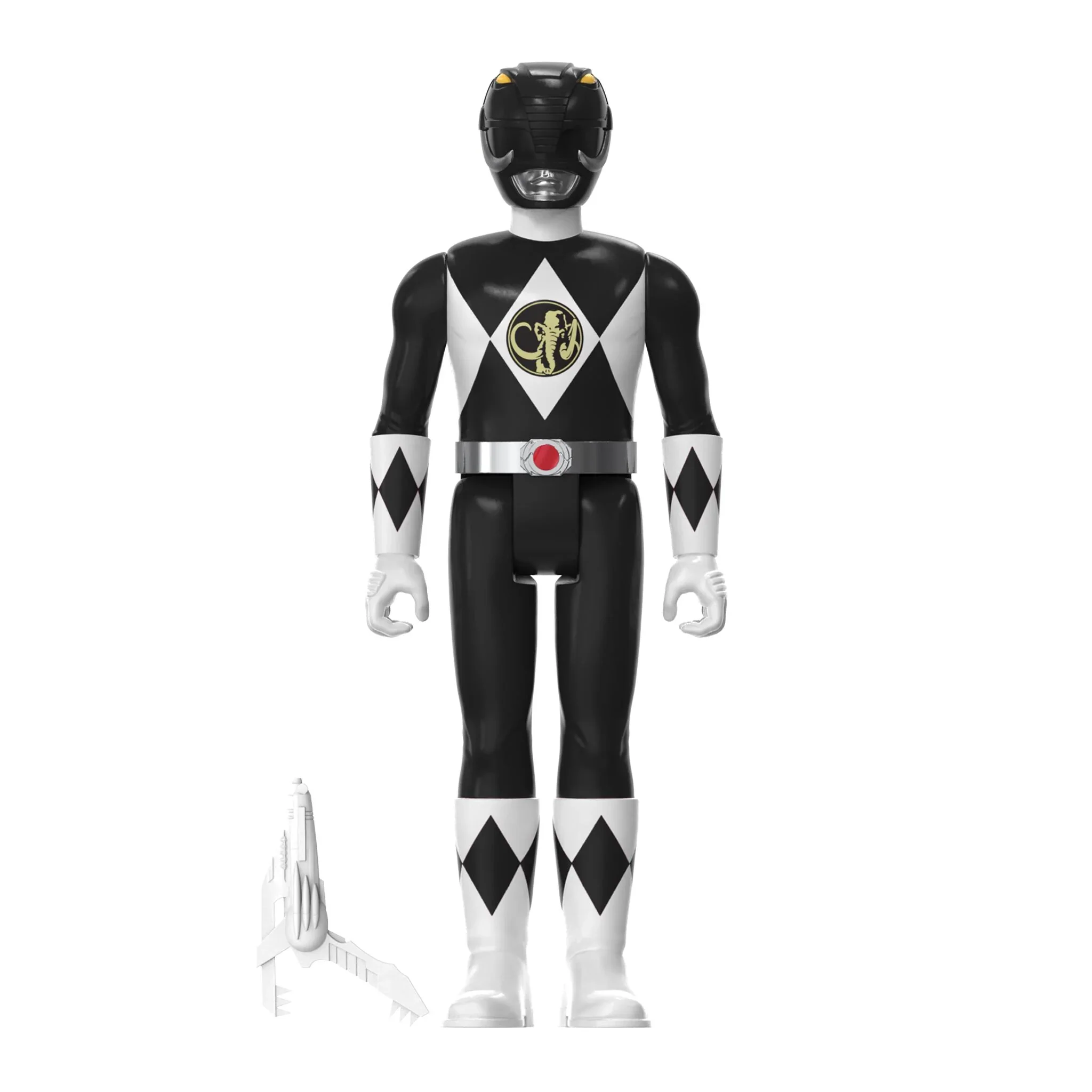 SDCC 2023 Black Ranger Triangle Box ReAction Figure - Image 2